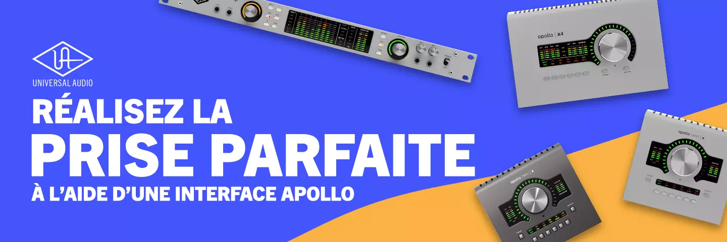 Offre promotionnelle � La prise parfaite � d�Universal Audio